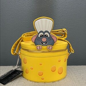 Loungefly Yellow Cheese Crossbody Bag